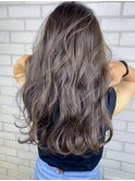 艶感ロングヘア♪モカグレージュ