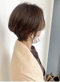 【k-two名古屋】くびれショートボブで大人の小顔ヘア