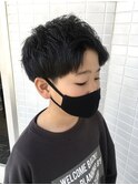 ［OCEAN Hair&Life高田徹］アップバング　キッズカット