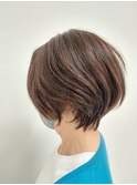 髪の量が多い方おすすめ！骨格補正ショート