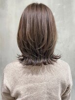 アイティー バイ アルバム 浦和店(IT by ALBUM)&nbsp;オリーブアッシュくびレイヤー_アースカラー_ba378172