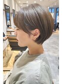 10代20代30代ショートボブ丸みショートマッシュショート似合わせ