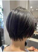 シンプルショート/くびれショート/ショートボブ/
