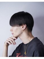 スキル(SKILL) センターパート/ニュアンスパーマ/メンズ縮毛矯正/パーマ落とし