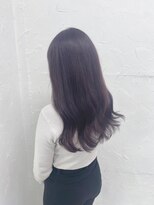 プライズ 表参道原宿店(prize)&nbsp;ダークラベンダーパープルブラウン韓国風カラー