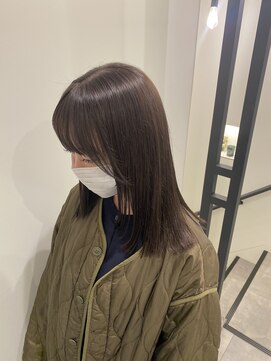 ユニコ(unico) オリーブカラー/透け感ベージュ