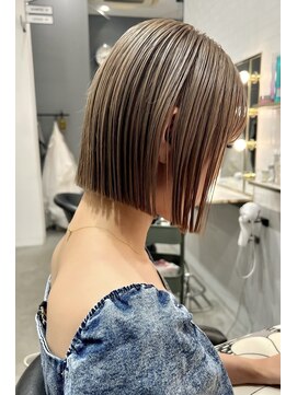 ノエロク 岐阜(noe rok) 切りっぱなしボブ３