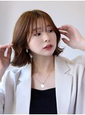 大人可愛い20代30代40代◎イメチェン似合わせカットフルバング