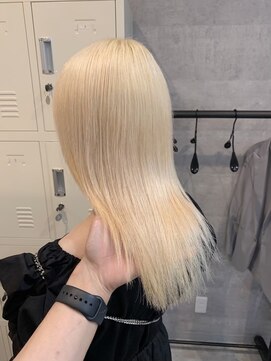 アクション 心斎橋店(ACTION) 10代20代30代　ホワイトブロンド