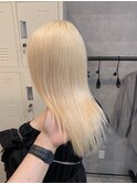 10代20代30代 ホワイトブロンド