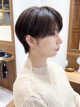 スナッグ(Snug.) 【Snug.銀座】耳周りスッキリ◎ナチュラルマッシュショート