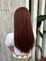 アン(Hair make un)&nbsp;オレンジベージュ♪