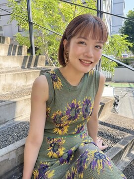 デザート(Des.Art) 【天神赤坂】20代30代/ボブ/ミニボブ/インナーカラー/前髪あり