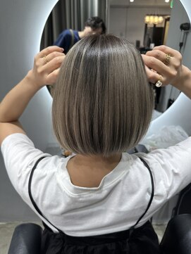 エトラ 渋谷店(etora) 小顔へア アッシュカラーグレージュバレイヤージュ◎
