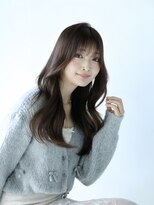 リアン バイ キートス(Lien by kiitos)&nbsp;オリーブベージュ/グレージュ/顔まわりレイヤー/韓国ヘア/小顔