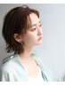 【6月限定♪】カット+リタッチカラー"根本3cmまで"+オーガニックTR/￥8600