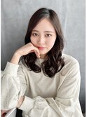 20代30代40代　黒髪レイヤーロング＃943