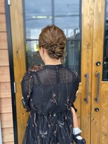 ライフイズ 磐田本店(Life is...)&nbsp;お呼ばれヘア/ヘアセット/お団子ヘア