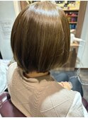 ミニウルフ卵型補正似合わせカット