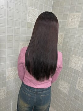 トリエラ 池袋(TRIELA) ピンクグレージュロング