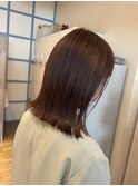 髪質改善/縮毛矯正/酸性ストレート/切りっぱなしミディアム/韓国