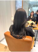 大人可愛い大人美人くすみカラーアッシュグレーベージュ