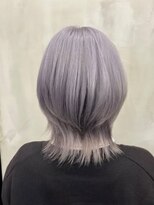 ナンバーウルス 名駅店(N° ulus)&nbsp;【number ulus】シルバー×ウルフカット