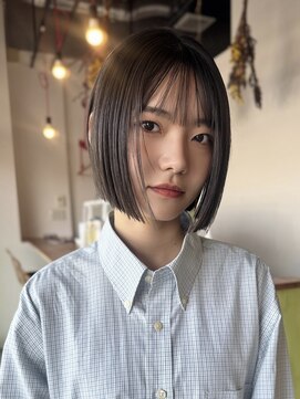 ソーイ(sowi) ライン際立つミニボブボブ【@sowi_abe】