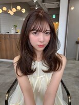 ボタン ハカタ(VOTAN hakata) レイヤーカット/オリーブグレージュ/オリーブブラウン