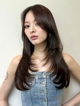 【津田 怜果＊スタイル紹介】ハイレイヤーワンカールシースルー2wayバング