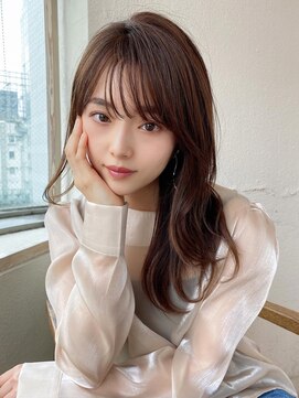 ラルユー 金山(LallYou) 30代小顔に見える！くびれヘアレイヤー × オリーブグレージュ