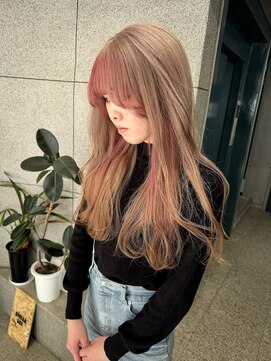 ステラゴーマルイチ(STELLA 501) ミルクティー×ピンク