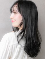 カバーヘア ブリス 戸田公園西口店(COVER HAIR bliss)&nbsp;大人美人黒髪毛先パーマ美髪レイヤーロング312W戸田公園30代40代