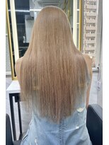 リア 大阪梅田(Ria)&nbsp;～ミルクティーベージュ　シールエクステ～【Ria 大阪梅田】