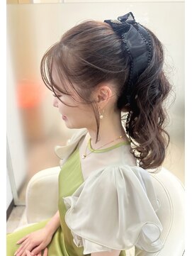 リップソウル(RIP SOUL) 《リップソウル》ポニーテール*ふわ巻き