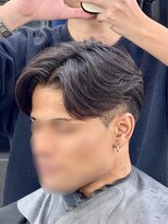 カンゴール サロン トウキョウ セントラル 原宿(KANGOL SALON TOKYO CENTRAL)&nbsp;フェザーパーマ/曲がる縮毛矯正/センターパート