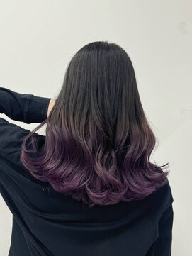 シエロバイシエスタ 池袋(cielo by siesta) バイオレット グラデーションカラー
