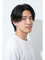 リベルテ 心斎橋(Liberte)&nbsp;心斎橋メンズ◎韓国フェザーパーマナチュラル毛流れパーマ