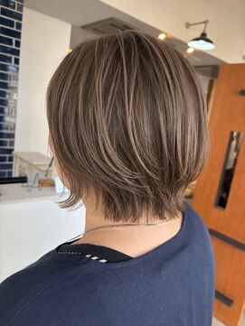 リドル ヘアー 駒生店(Riddle HAIR) 外ハネも内巻きも楽しめる大人ボブ