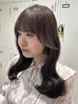 ユニークバイケンジ 町田(unique KENJE) グレージュ×顔まわりカット