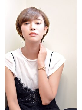 アイビー 吉祥寺(aivee) 【刈り上げボブ】ツルんとマッシュ×うるつやブロンドカラー