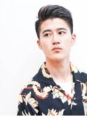 アップバングイメージチェンジネープレス刈り上げ