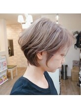 ミエル(miel) 【hair design miel】シルキーボブ