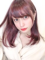 アマンドール(Aman D'or)&nbsp;こだわり前髪＊メロウピンクブラウン