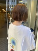 （Kotaro)スプリングベージュ×ボブ