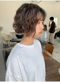 パーマボブ