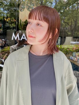 スクリーンギンザメゾン 銀座(SCREEN GINZA MAISON.) 黒髪カタログ/クラゲヘアー/オリーブ/銀座