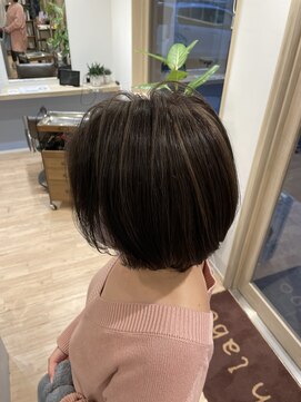 コノアラボ 守谷店(Conoah labo) 大人セクシーハイライト×大人の透明感ボブ