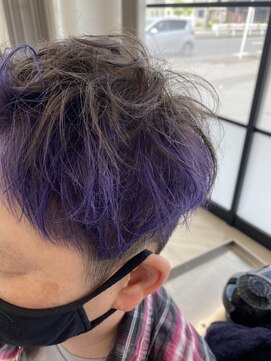 ヘアーデザイン ビビッドリンク(HAIR DESIGN VIVID link) インナーパープル☆