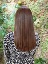サルビア(Salvia) <サルビア美畑町店>ネオリシオ縮毛矯正うる艶ショコラアッシュ